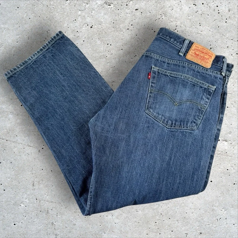 Vtg Levi's 501 XX Button Fly Denim Jeans Fits‎ 38x30 Blue Straight Cotton Mexico